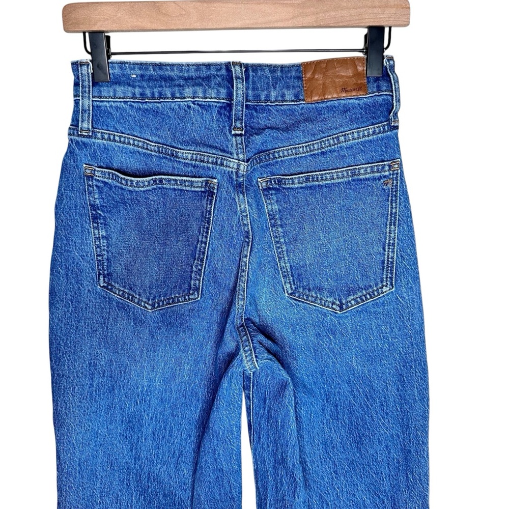 Madewell The Curvy Perfect Vintage Wide Leg Crop Jeans SZ 26 Cresslow Wash - Picture 9 of 16